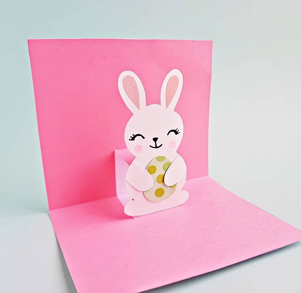Pop Up Bunny Easter Card Pop Up Bunny Easter Card
