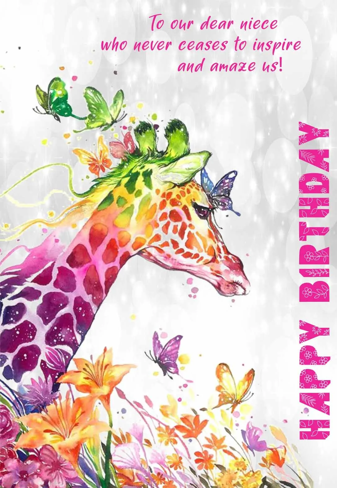Printable Birthday Cards For Niece