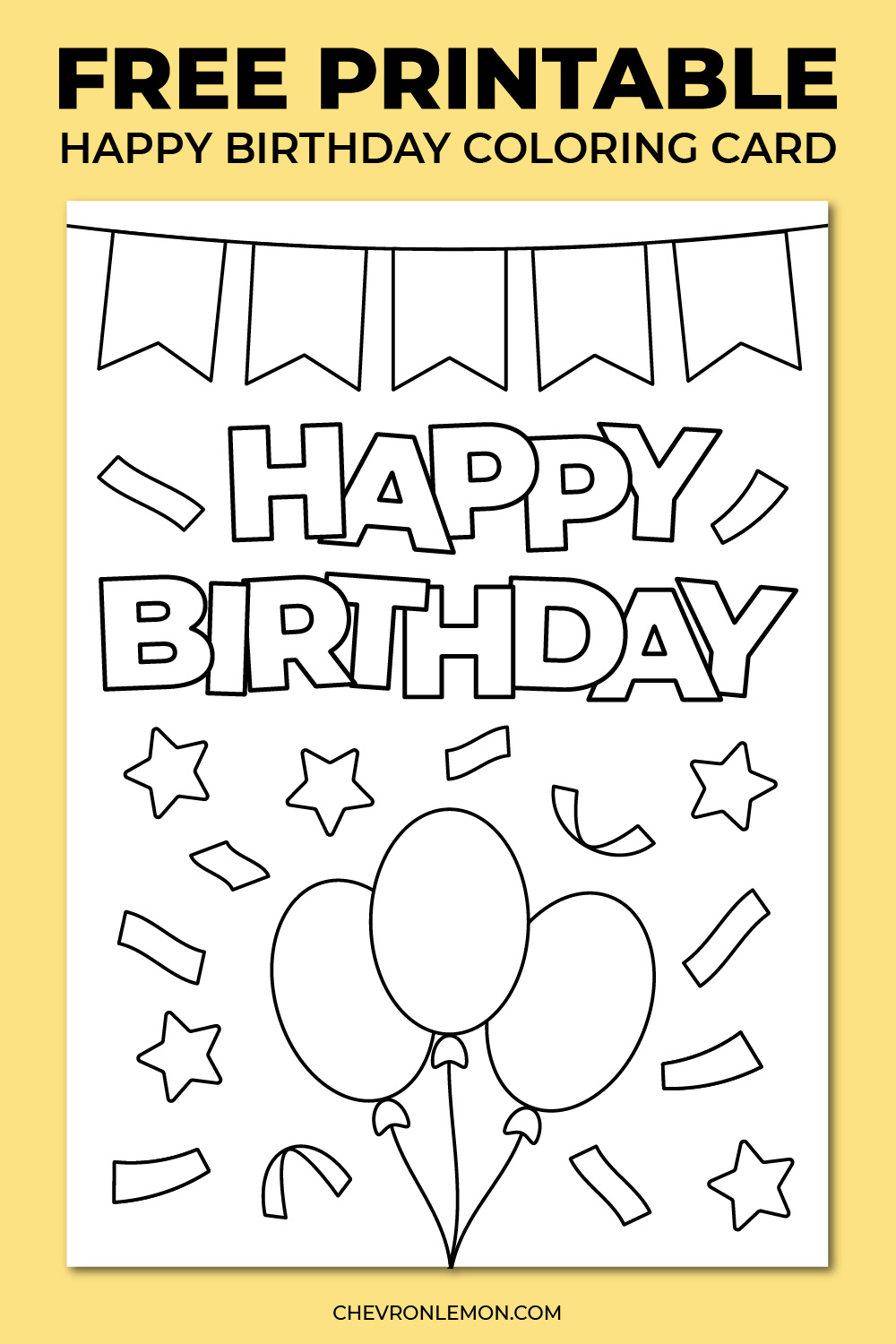 Free Printable Birthday Card Free Printable Birthday Card