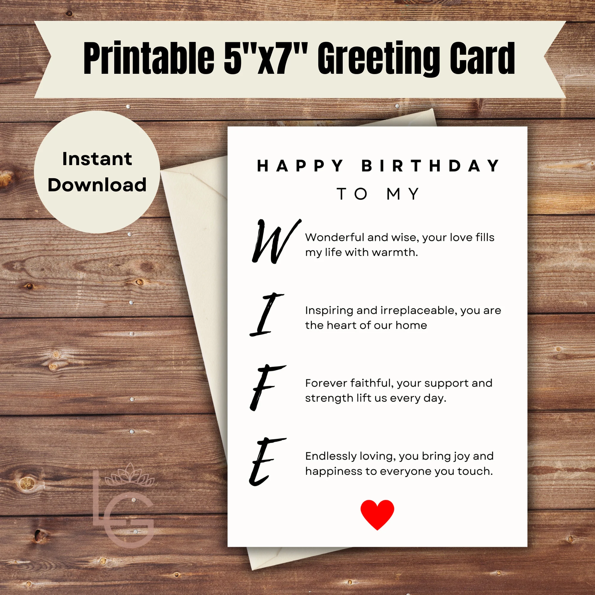 Printable Happy Birthday To My Wife Printable Happy Birthday To My Wife