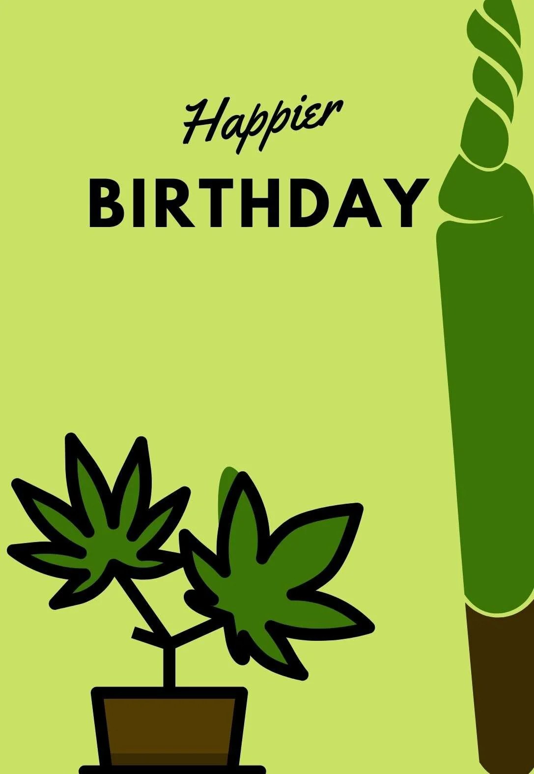 Printable Stoner Birthday Cards