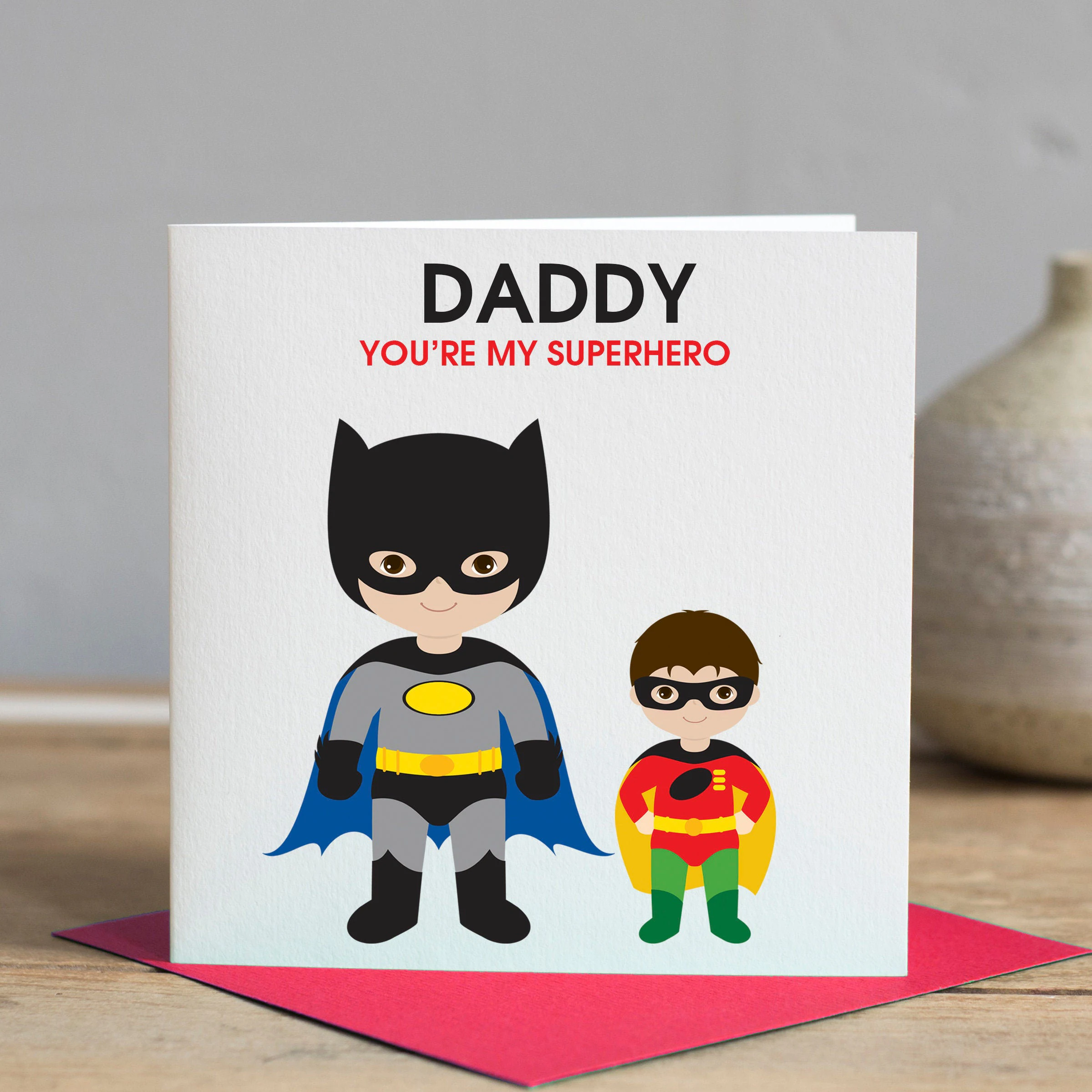 Superhero Dad Card Superhero Fathers Day Superhero Dad Card Superhero Fathers Day