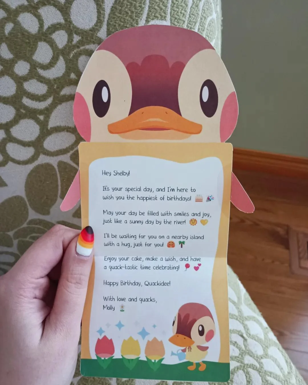 Printable Animal Crossing Birthday Card Printable Animal Crossing Birthday Card